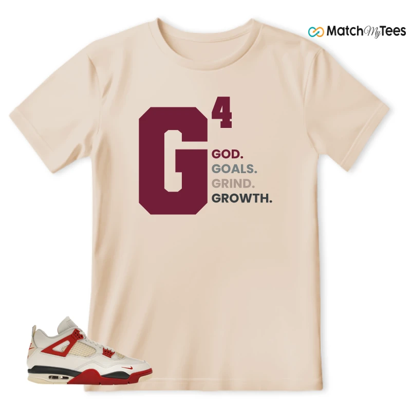 NIKE AIR JORDAN 4 BRICK AFTER BRICK SNEAKER Matching Tees t-shirt