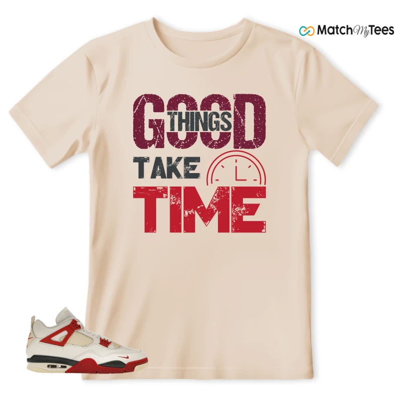 NIKE AIR JORDAN 4 BRICK AFTER BRICK SNEAKER Matching Tees t-shirt