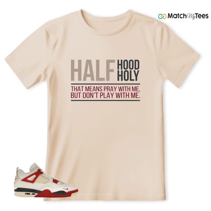 NIKE AIR JORDAN 4 BRICK AFTER BRICK SNEAKER Matching Tees t-shirt