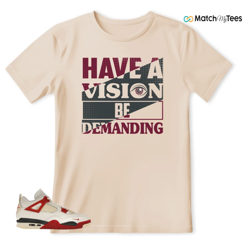 NIKE AIR JORDAN 4 BRICK AFTER BRICK SNEAKER Matching Tees t-shirt
