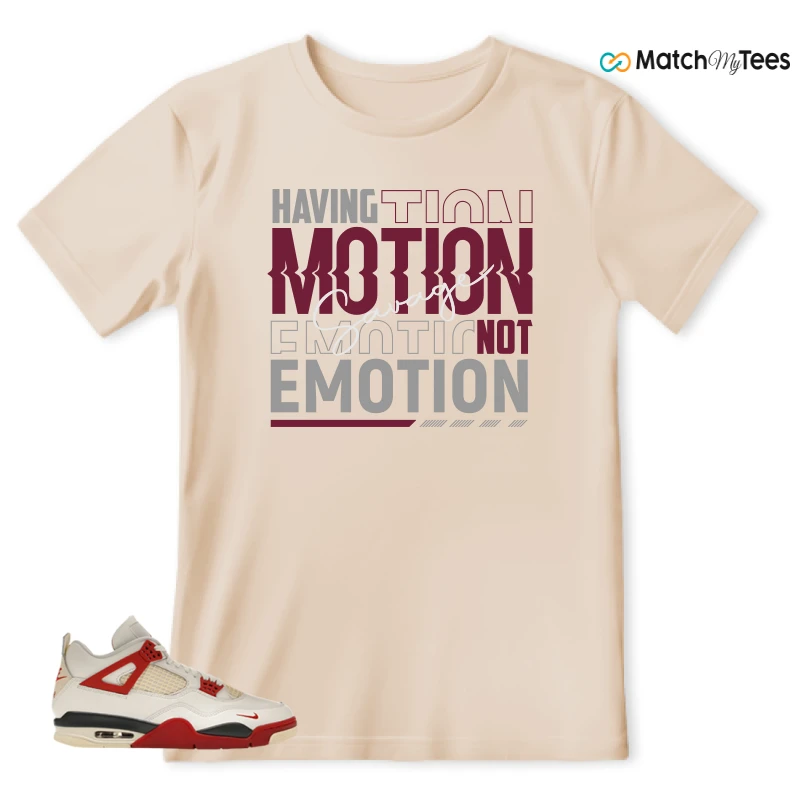 NIKE AIR JORDAN 4 BRICK AFTER BRICK SNEAKER Matching Tees t-shirt
