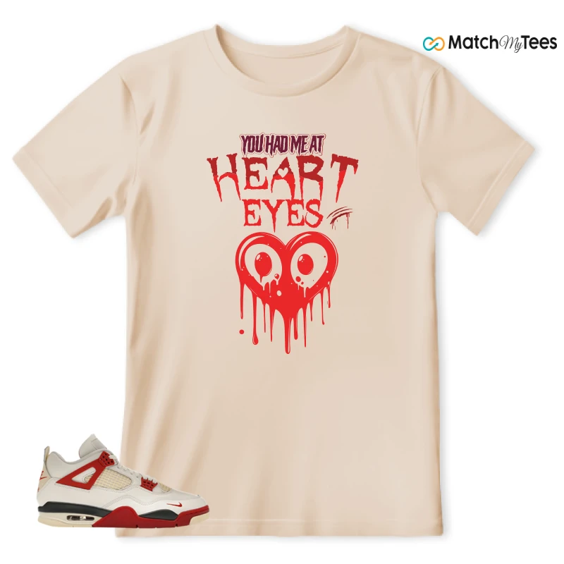 NIKE AIR JORDAN 4 BRICK AFTER BRICK SNEAKER Matching Tees t-shirt