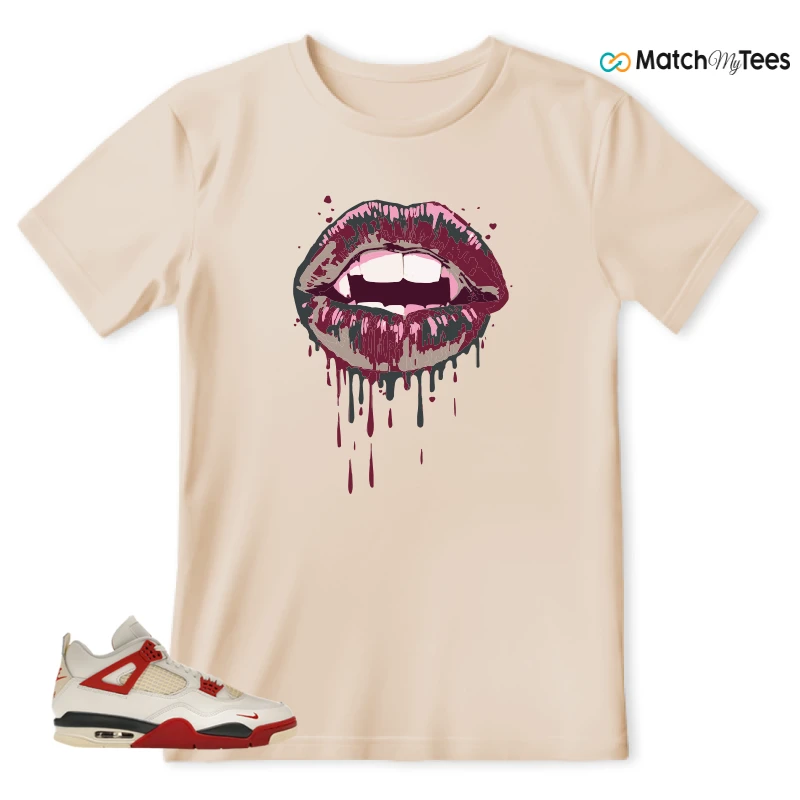 NIKE AIR JORDAN 4 BRICK AFTER BRICK SNEAKER Matching Tees t-shirt