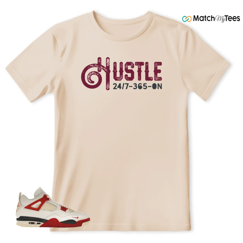 NIKE AIR JORDAN 4 BRICK AFTER BRICK SNEAKER Matching Tees t-shirt