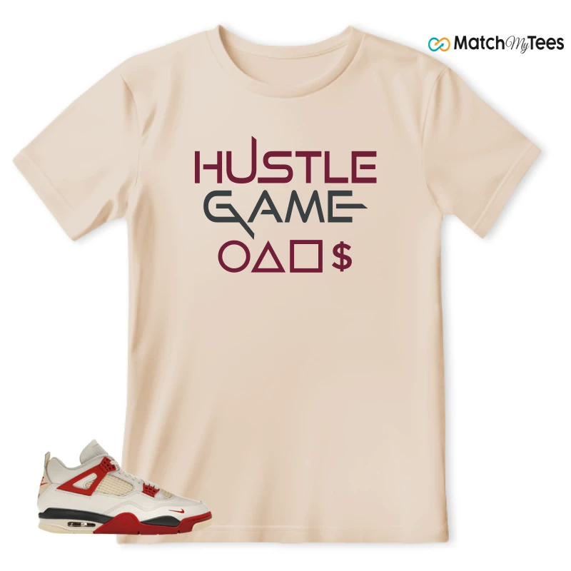 NIKE AIR JORDAN 4 BRICK AFTER BRICK SNEAKER Matching Tees t-shirt