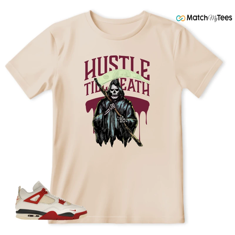 NIKE AIR JORDAN 4 BRICK AFTER BRICK SNEAKER Matching Tees t-shirt