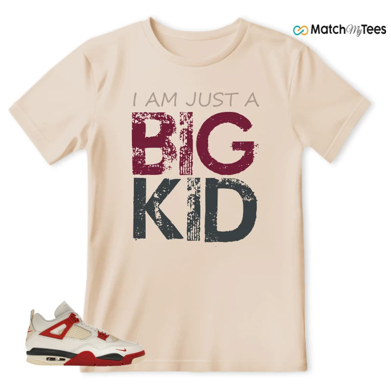 NIKE AIR JORDAN 4 BRICK AFTER BRICK SNEAKER Matching Tees t-shirt