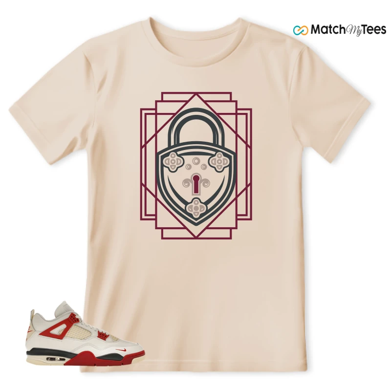 NIKE AIR JORDAN 4 BRICK AFTER BRICK SNEAKER Matching Tees t-shirt