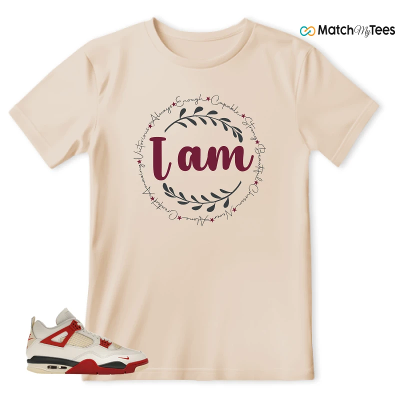 NIKE AIR JORDAN 4 BRICK AFTER BRICK SNEAKER Matching Tees t-shirt