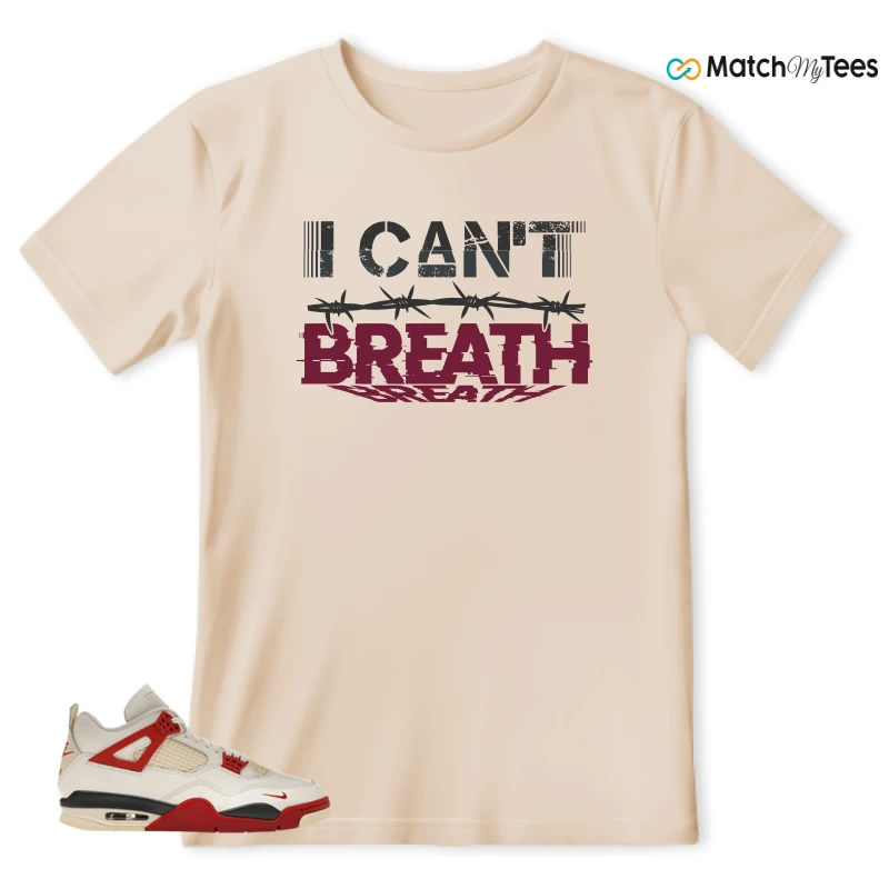 NIKE AIR JORDAN 4 BRICK AFTER BRICK SNEAKER Matching Tees t-shirt