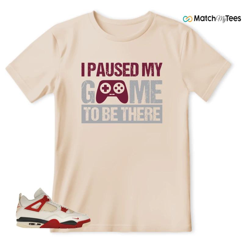 NIKE AIR JORDAN 4 BRICK AFTER BRICK SNEAKER Matching Tees t-shirt