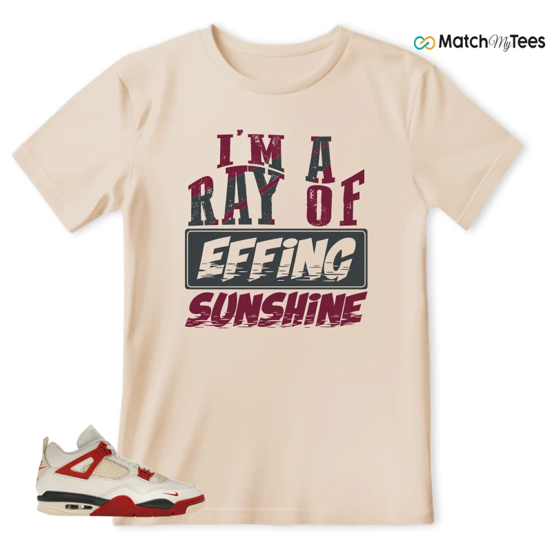 NIKE AIR JORDAN 4 BRICK AFTER BRICK SNEAKER Matching Tees t-shirt