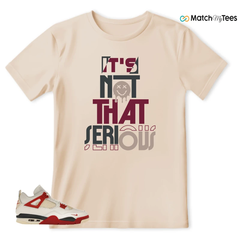 NIKE AIR JORDAN 4 BRICK AFTER BRICK SNEAKER Matching Tees t-shirt