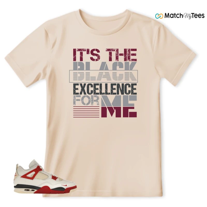 NIKE AIR JORDAN 4 BRICK AFTER BRICK SNEAKER Matching Tees t-shirt