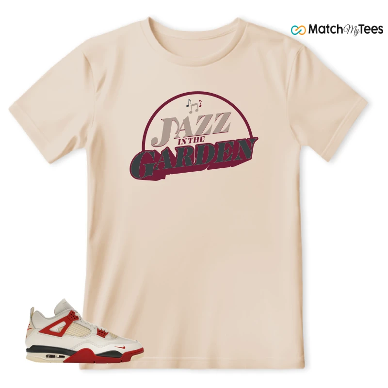 NIKE AIR JORDAN 4 BRICK AFTER BRICK SNEAKER Matching Tees t-shirt
