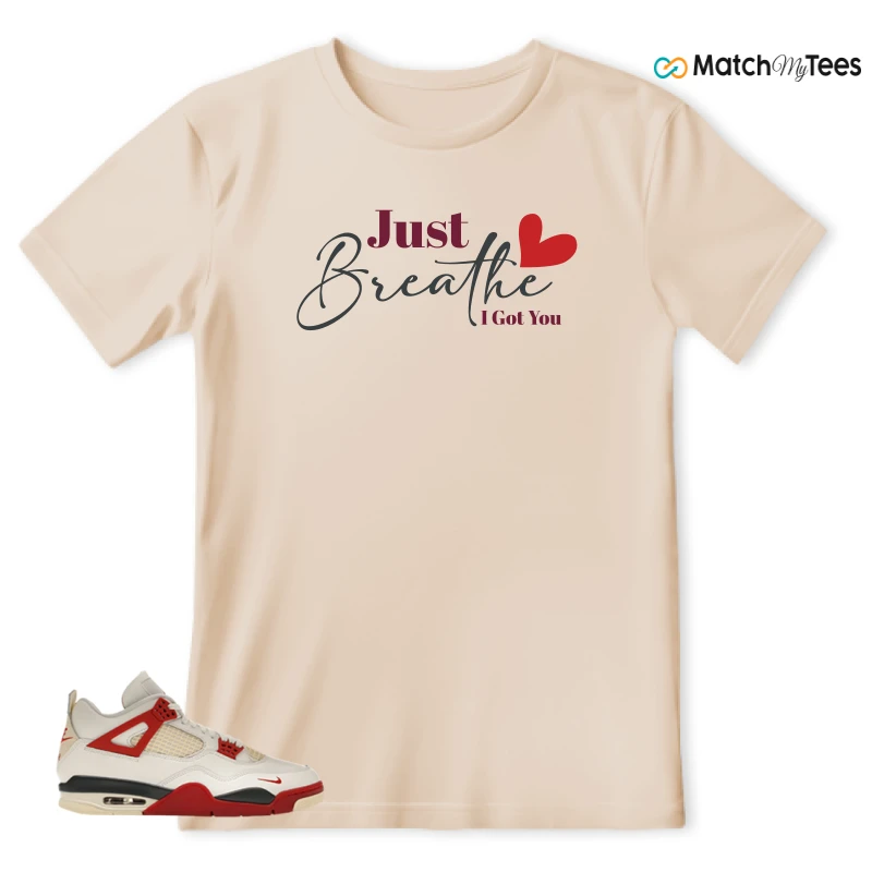 NIKE AIR JORDAN 4 BRICK AFTER BRICK SNEAKER Matching Tees t-shirt
