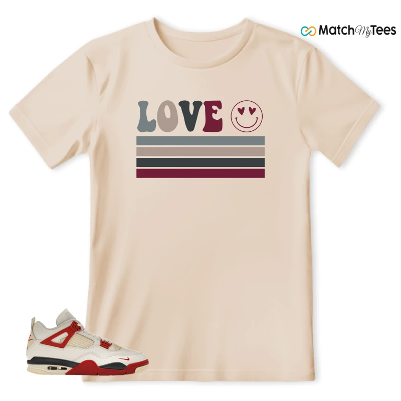 NIKE AIR JORDAN 4 BRICK AFTER BRICK SNEAKER Matching Tees t-shirt