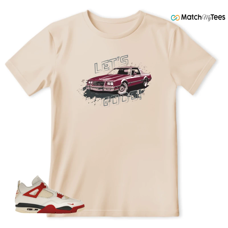 NIKE AIR JORDAN 4 BRICK AFTER BRICK SNEAKER Matching Tees t-shirt