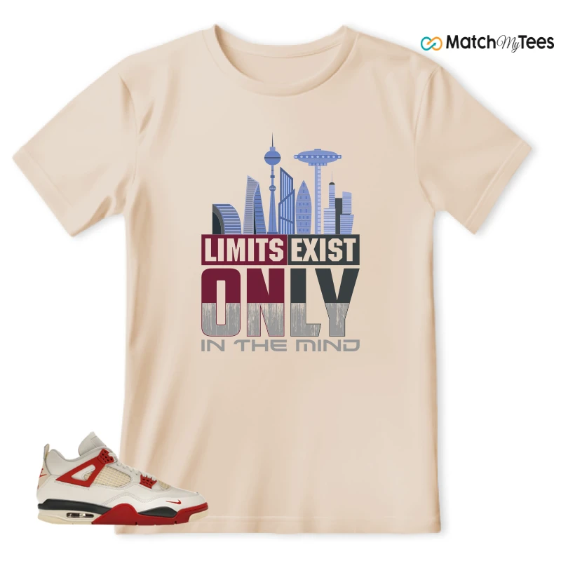 NIKE AIR JORDAN 4 BRICK AFTER BRICK SNEAKER Matching Tees t-shirt