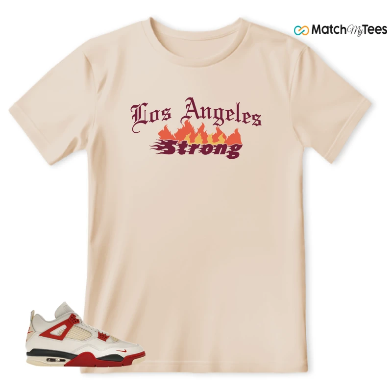NIKE AIR JORDAN 4 BRICK AFTER BRICK SNEAKER Matching Tees t-shirt