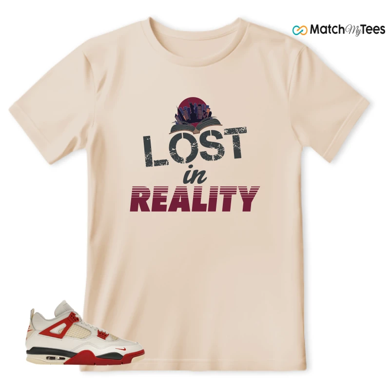 NIKE AIR JORDAN 4 BRICK AFTER BRICK SNEAKER Matching Tees t-shirt