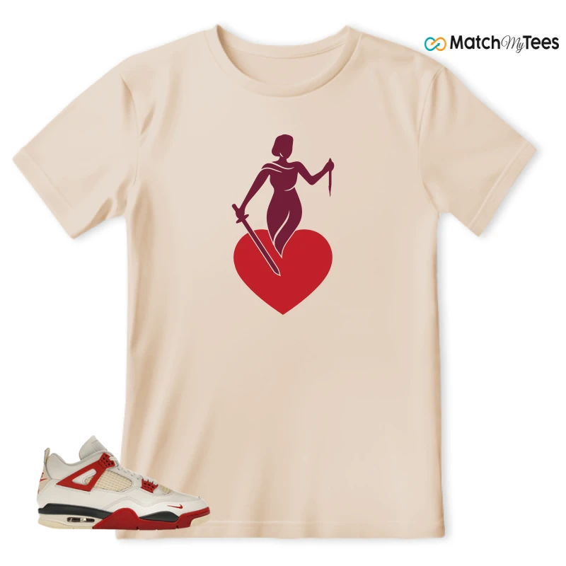 NIKE AIR JORDAN 4 BRICK AFTER BRICK SNEAKER Matching Tees t-shirt