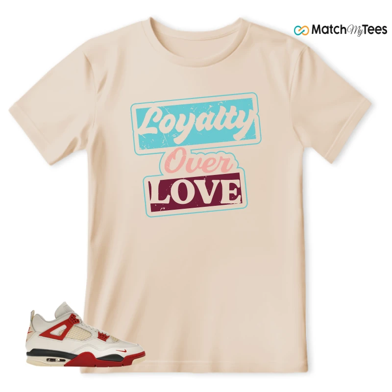 NIKE AIR JORDAN 4 BRICK AFTER BRICK SNEAKER Matching Tees t-shirt
