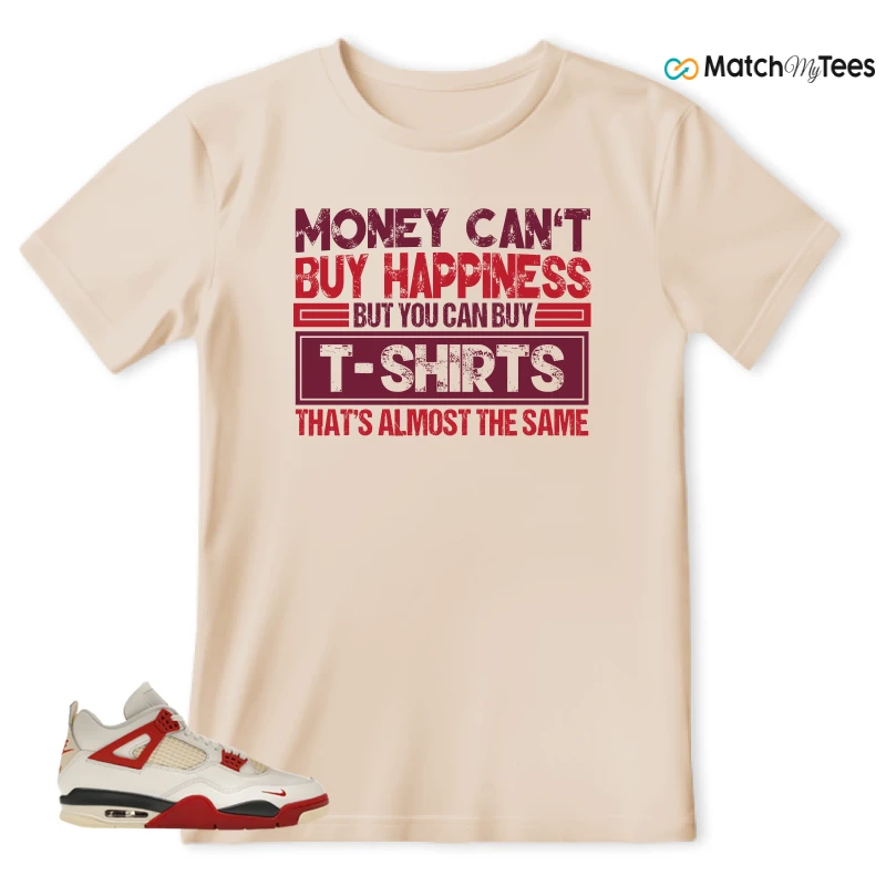 NIKE AIR JORDAN 4 BRICK AFTER BRICK SNEAKER Matching Tees t-shirt
