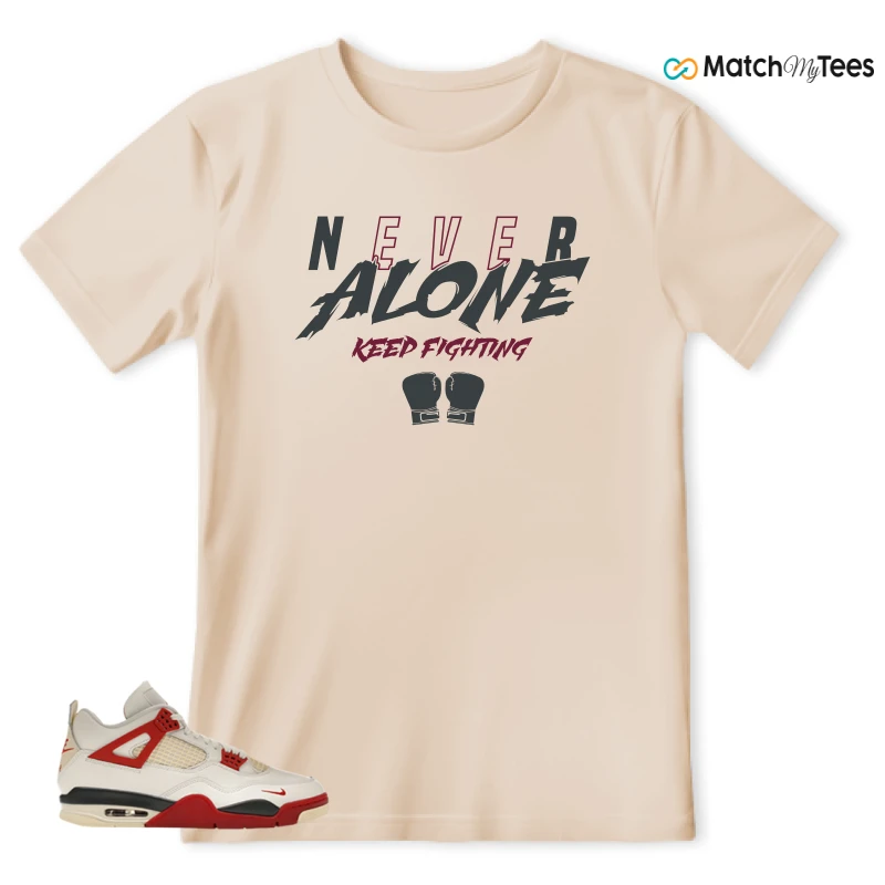 NIKE AIR JORDAN 4 BRICK AFTER BRICK SNEAKER Matching Tees t-shirt