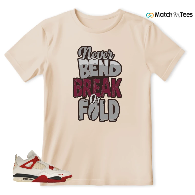 NIKE AIR JORDAN 4 BRICK AFTER BRICK SNEAKER Matching Tees t-shirt
