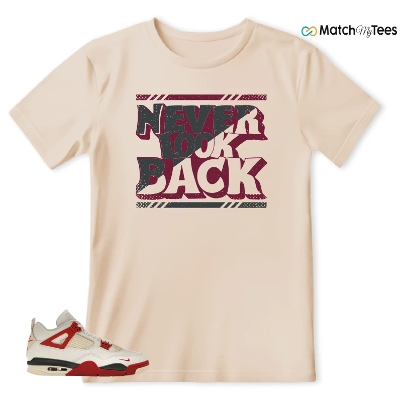 NIKE AIR JORDAN 4 BRICK AFTER BRICK SNEAKER Matching Tees t-shirt