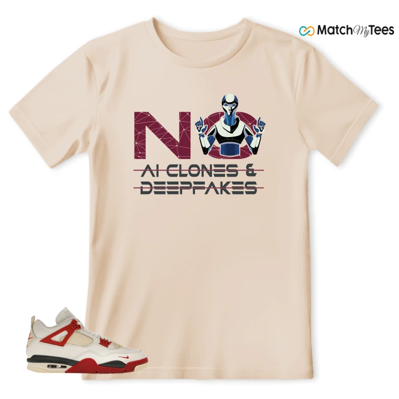 NIKE AIR JORDAN 4 BRICK AFTER BRICK SNEAKER Matching Tees t-shirt