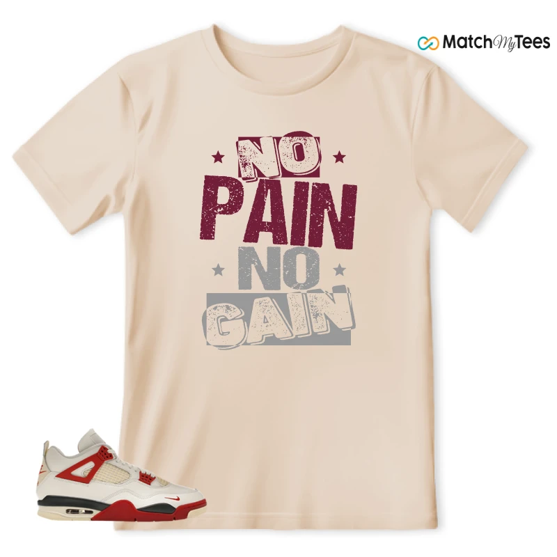 NIKE AIR JORDAN 4 BRICK AFTER BRICK SNEAKER Matching Tees t-shirt