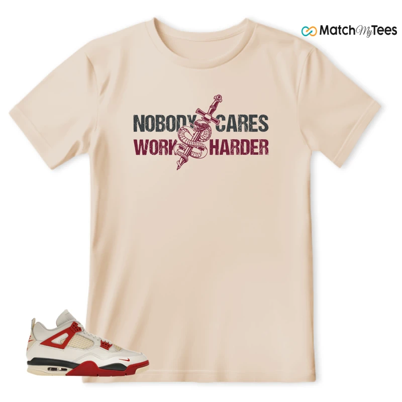 NIKE AIR JORDAN 4 BRICK AFTER BRICK SNEAKER Matching Tees t-shirt