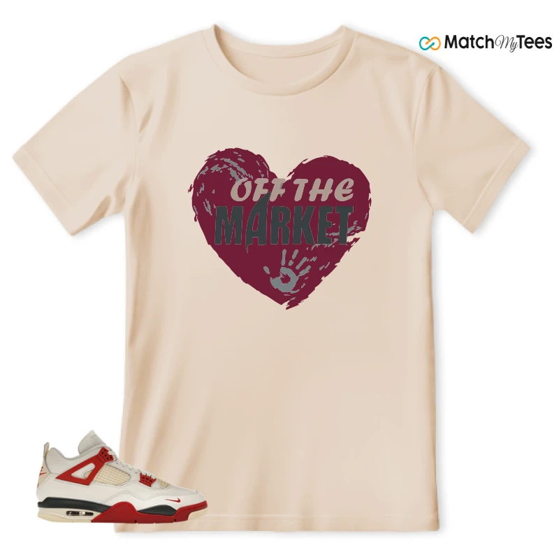 NIKE AIR JORDAN 4 BRICK AFTER BRICK SNEAKER Matching Tees t-shirt