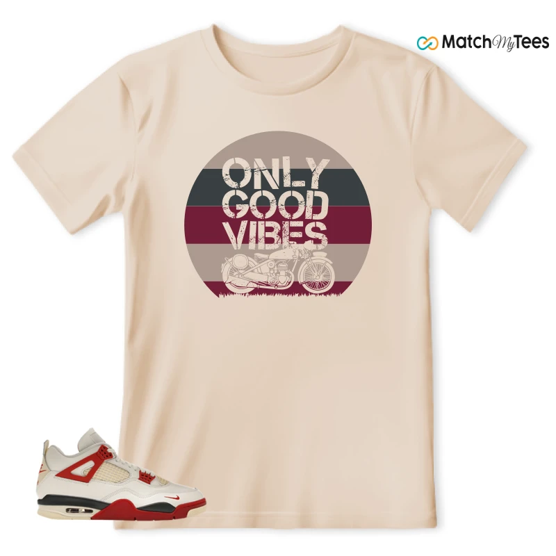 NIKE AIR JORDAN 4 BRICK AFTER BRICK SNEAKER Matching Tees t-shirt
