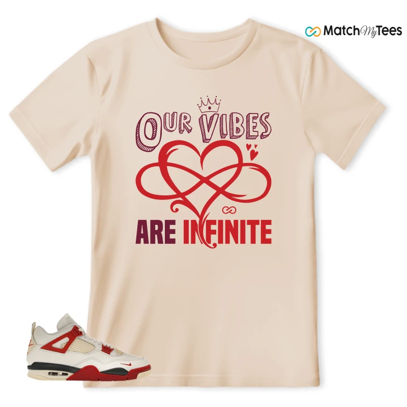 NIKE AIR JORDAN 4 BRICK AFTER BRICK SNEAKER Matching Tees t-shirt