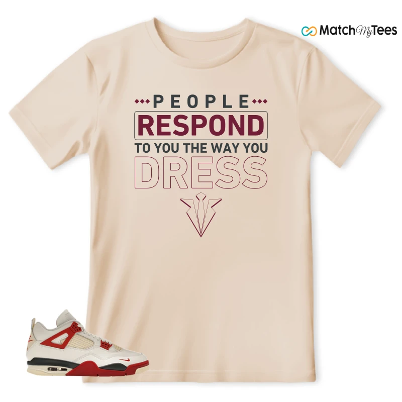 NIKE AIR JORDAN 4 BRICK AFTER BRICK SNEAKER Matching Tees t-shirt