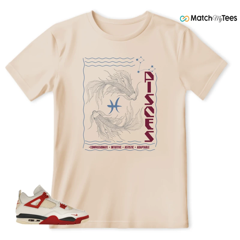 NIKE AIR JORDAN 4 BRICK AFTER BRICK SNEAKER Matching Tees t-shirt