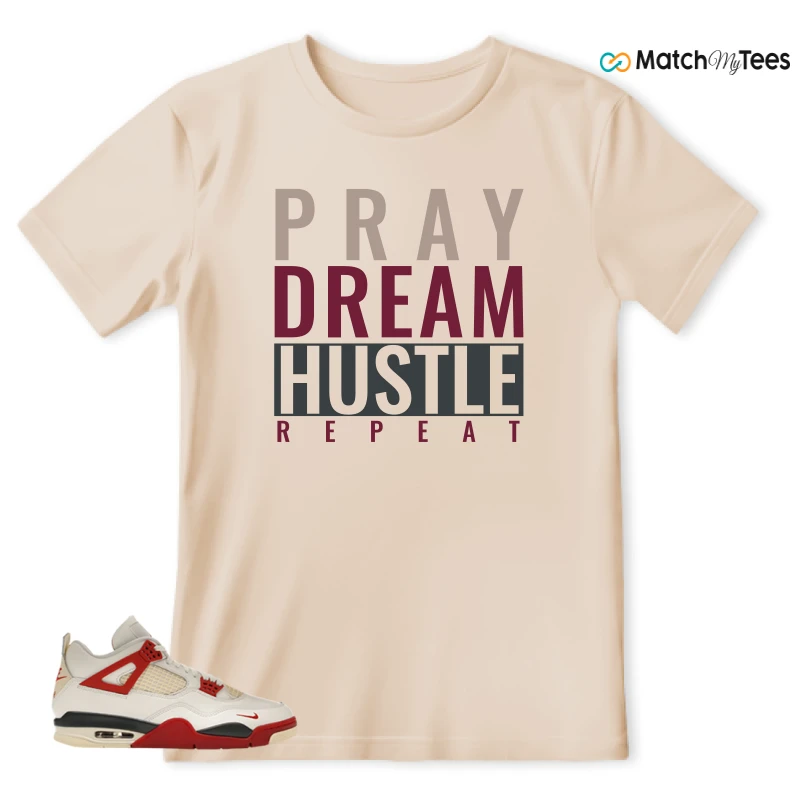 NIKE AIR JORDAN 4 BRICK AFTER BRICK SNEAKER Matching Tees t-shirt