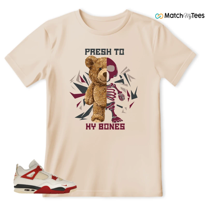NIKE AIR JORDAN 4 BRICK AFTER BRICK SNEAKER Matching Tees t-shirt