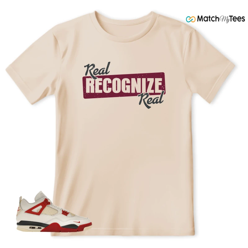 NIKE AIR JORDAN 4 BRICK AFTER BRICK SNEAKER Matching Tees t-shirt