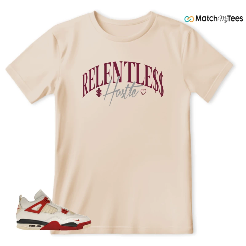 NIKE AIR JORDAN 4 BRICK AFTER BRICK SNEAKER Matching Tees t-shirt