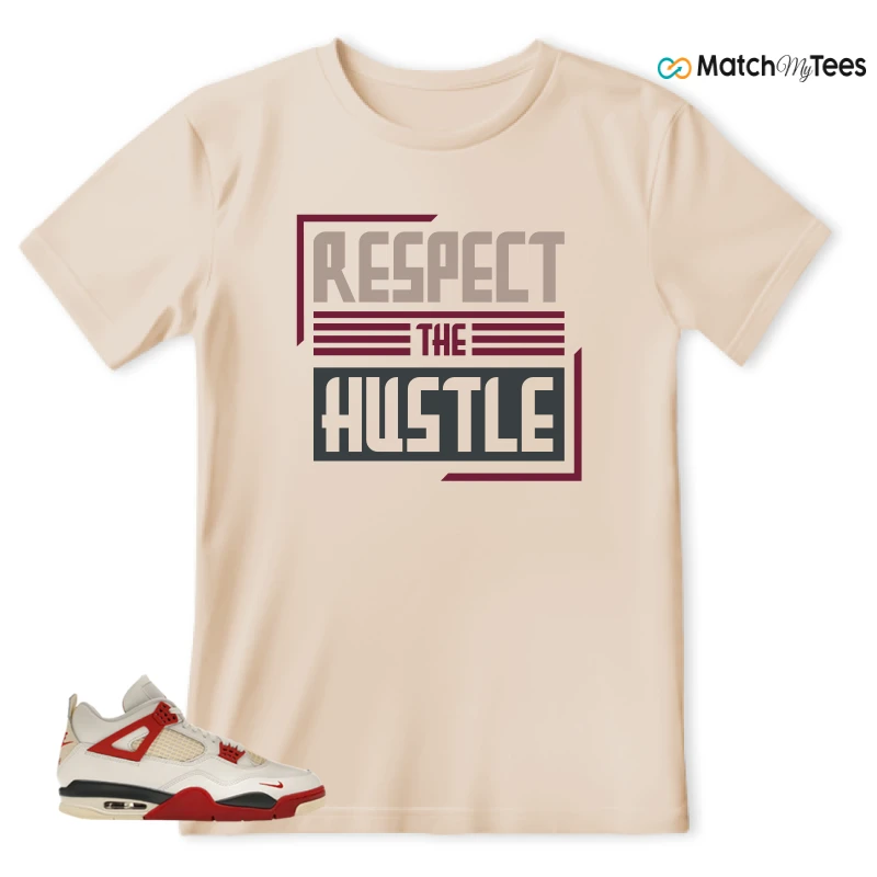 NIKE AIR JORDAN 4 BRICK AFTER BRICK SNEAKER Matching Tees t-shirt