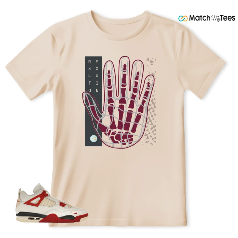 NIKE AIR JORDAN 4 BRICK AFTER BRICK SNEAKER Matching Tees t-shirt