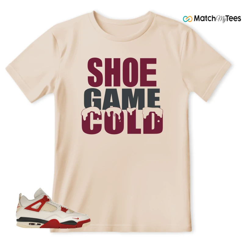 NIKE AIR JORDAN 4 BRICK AFTER BRICK SNEAKER Matching Tees t-shirt