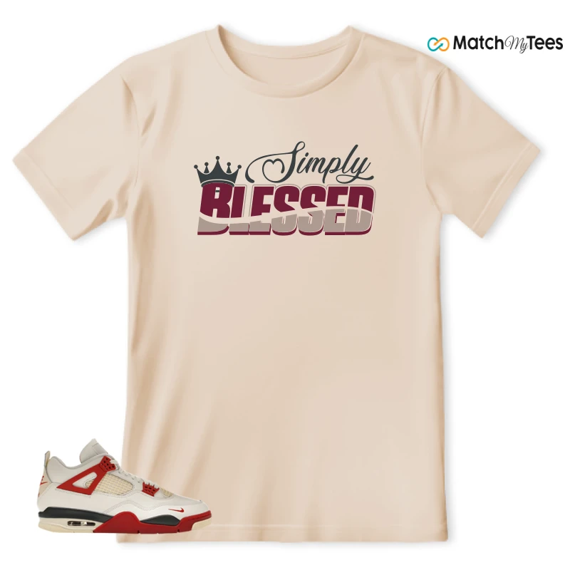 NIKE AIR JORDAN 4 BRICK AFTER BRICK SNEAKER Matching Tees t-shirt