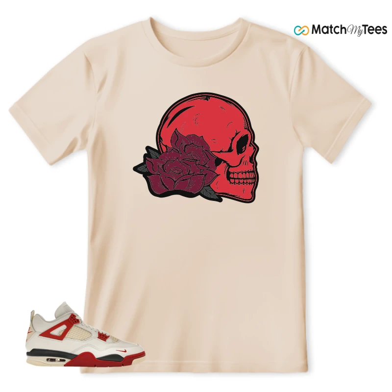 NIKE AIR JORDAN 4 BRICK AFTER BRICK SNEAKER Matching Tees t-shirt