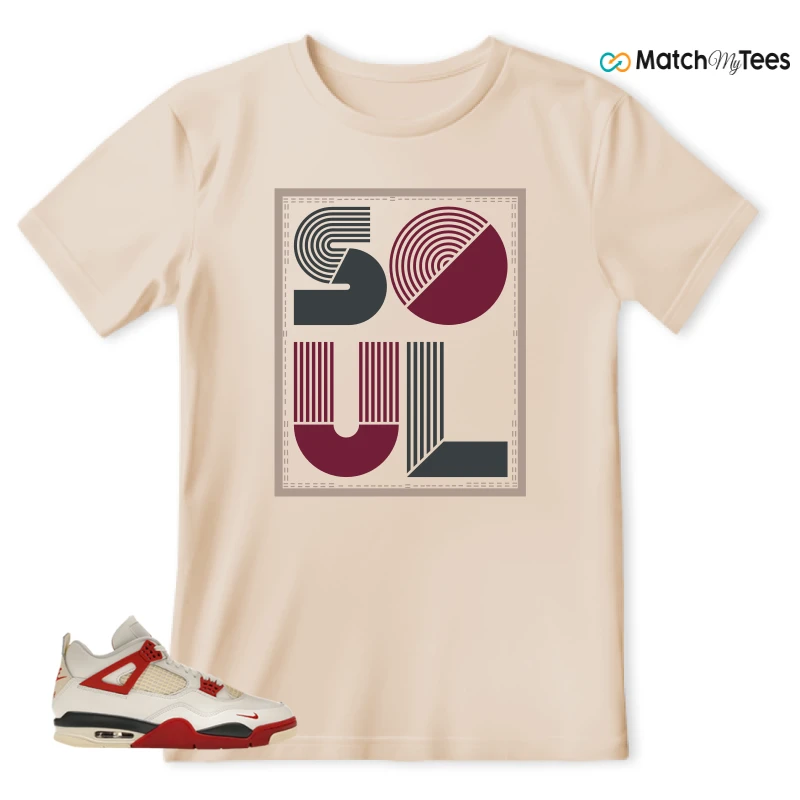 NIKE AIR JORDAN 4 BRICK AFTER BRICK SNEAKER Matching Tees t-shirt