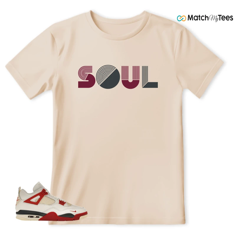 NIKE AIR JORDAN 4 BRICK AFTER BRICK SNEAKER Matching Tees t-shirt